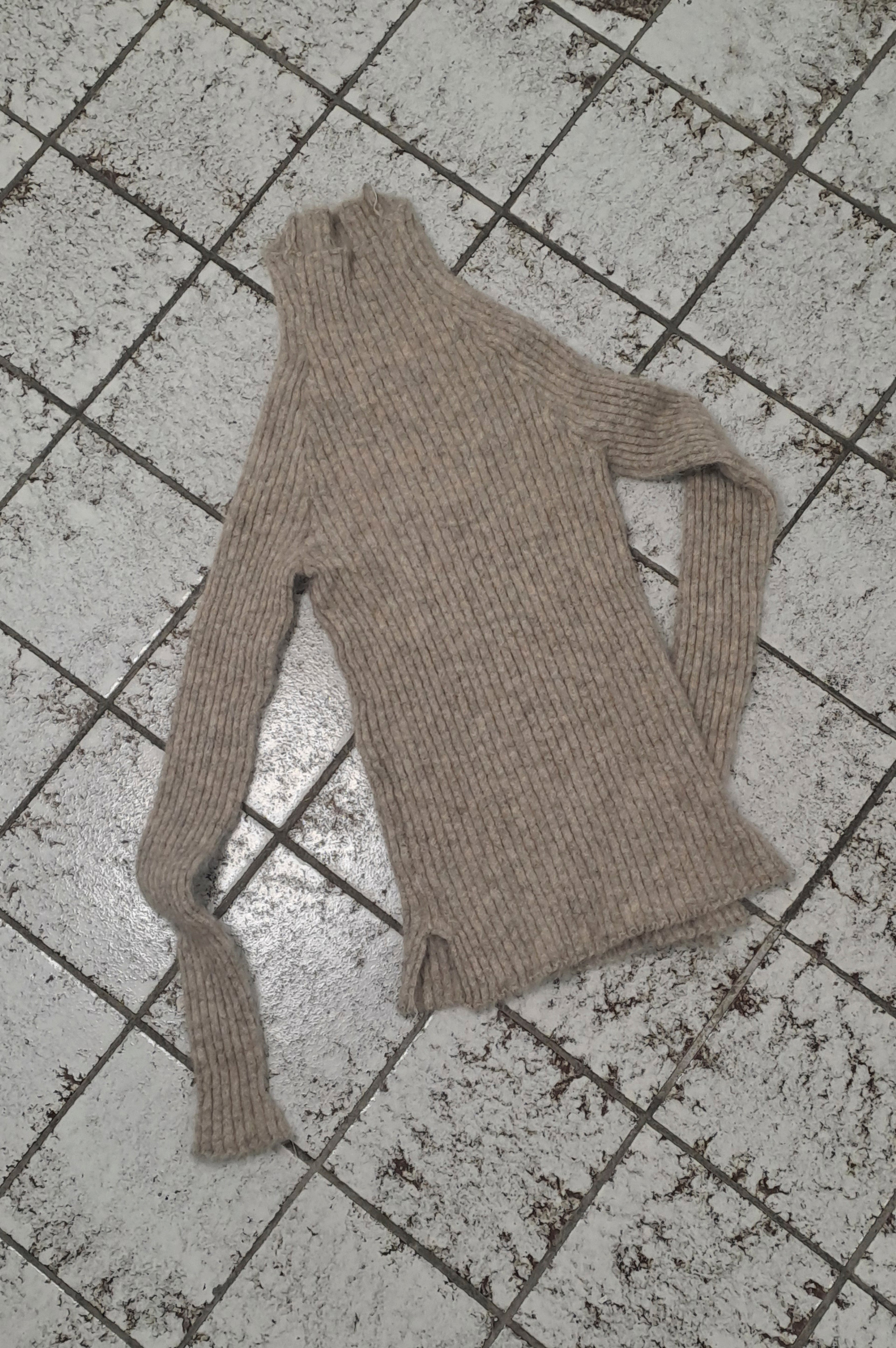 Mohair Jumper - Beige