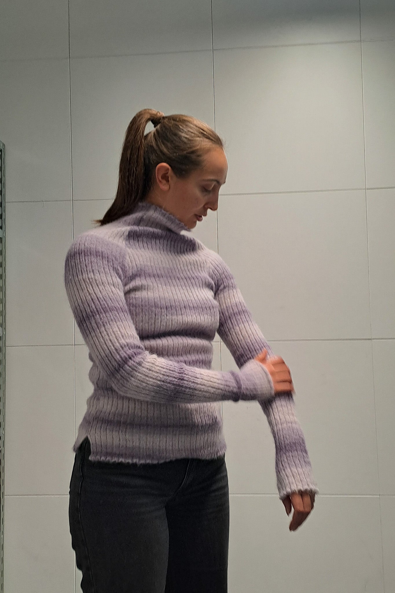 Mohair Jumper - Violet