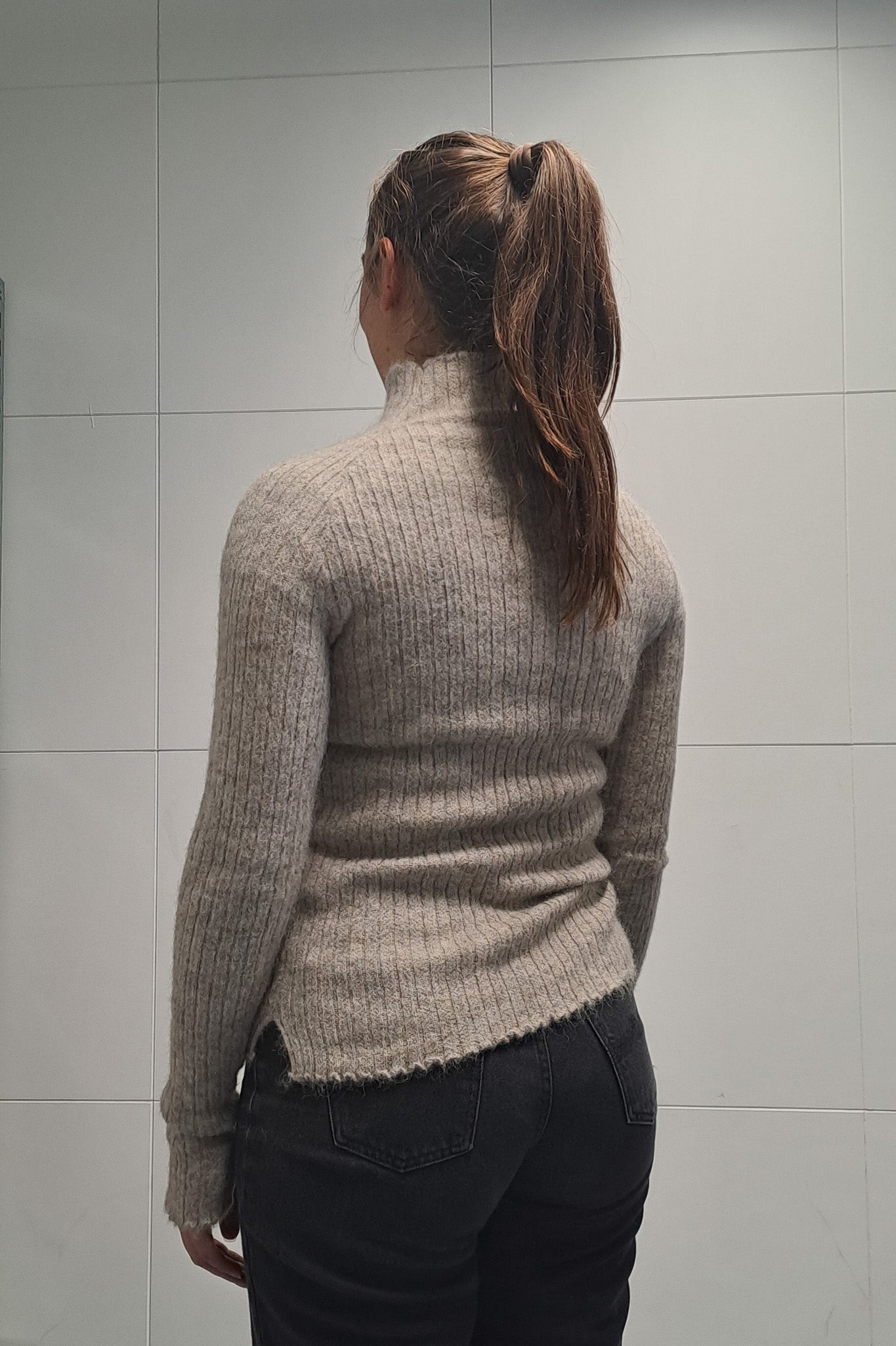 Mohair Jumper - Beige
