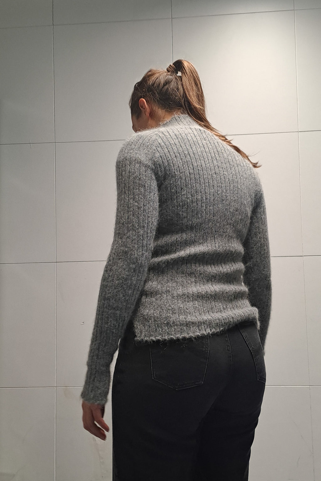 Mohair Jumper - Grey