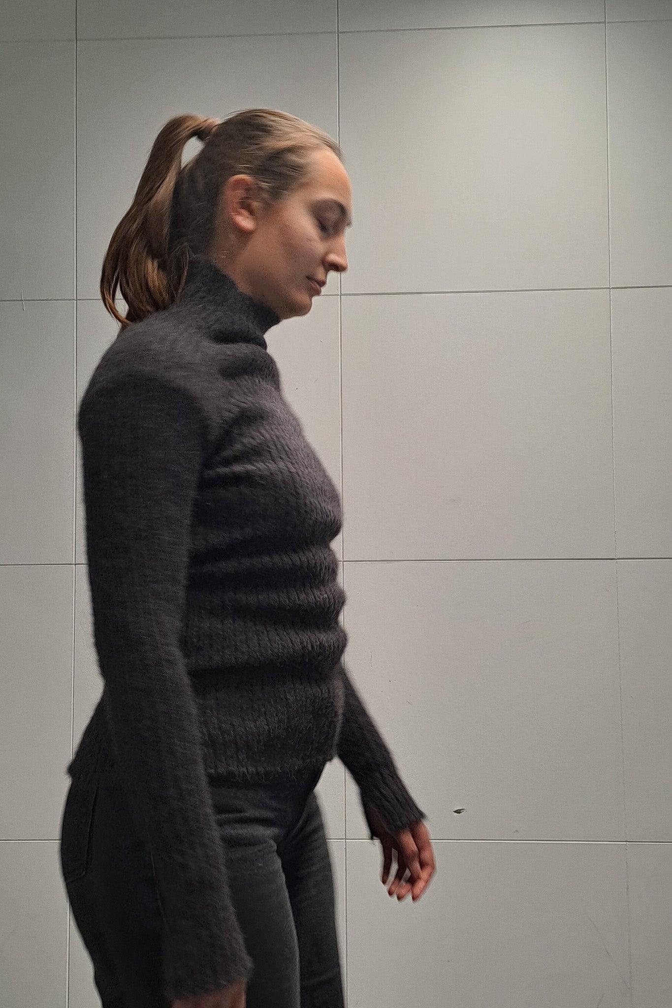 Mohair Jumper - Black