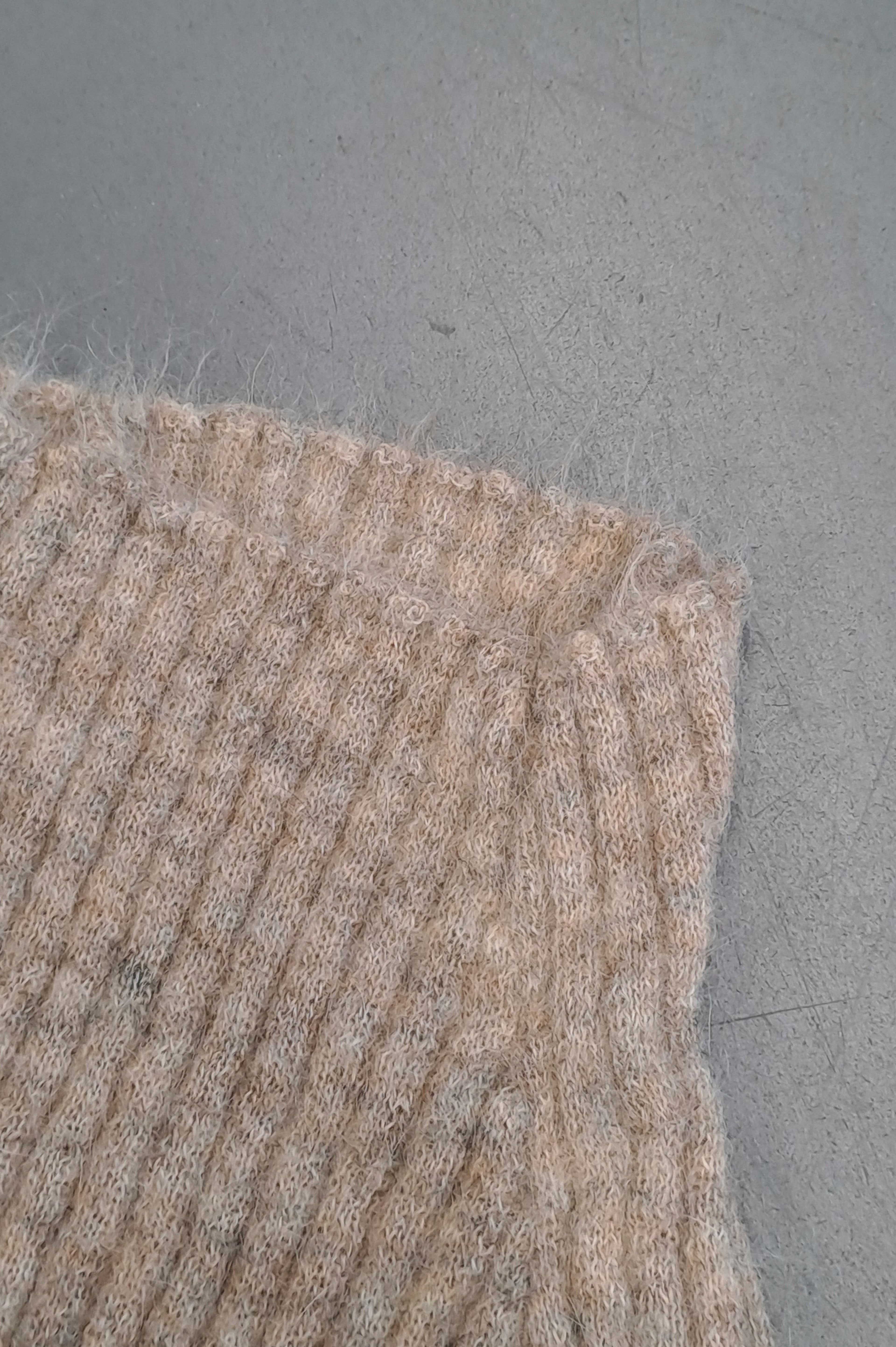 Mohair Jumper - Beige
