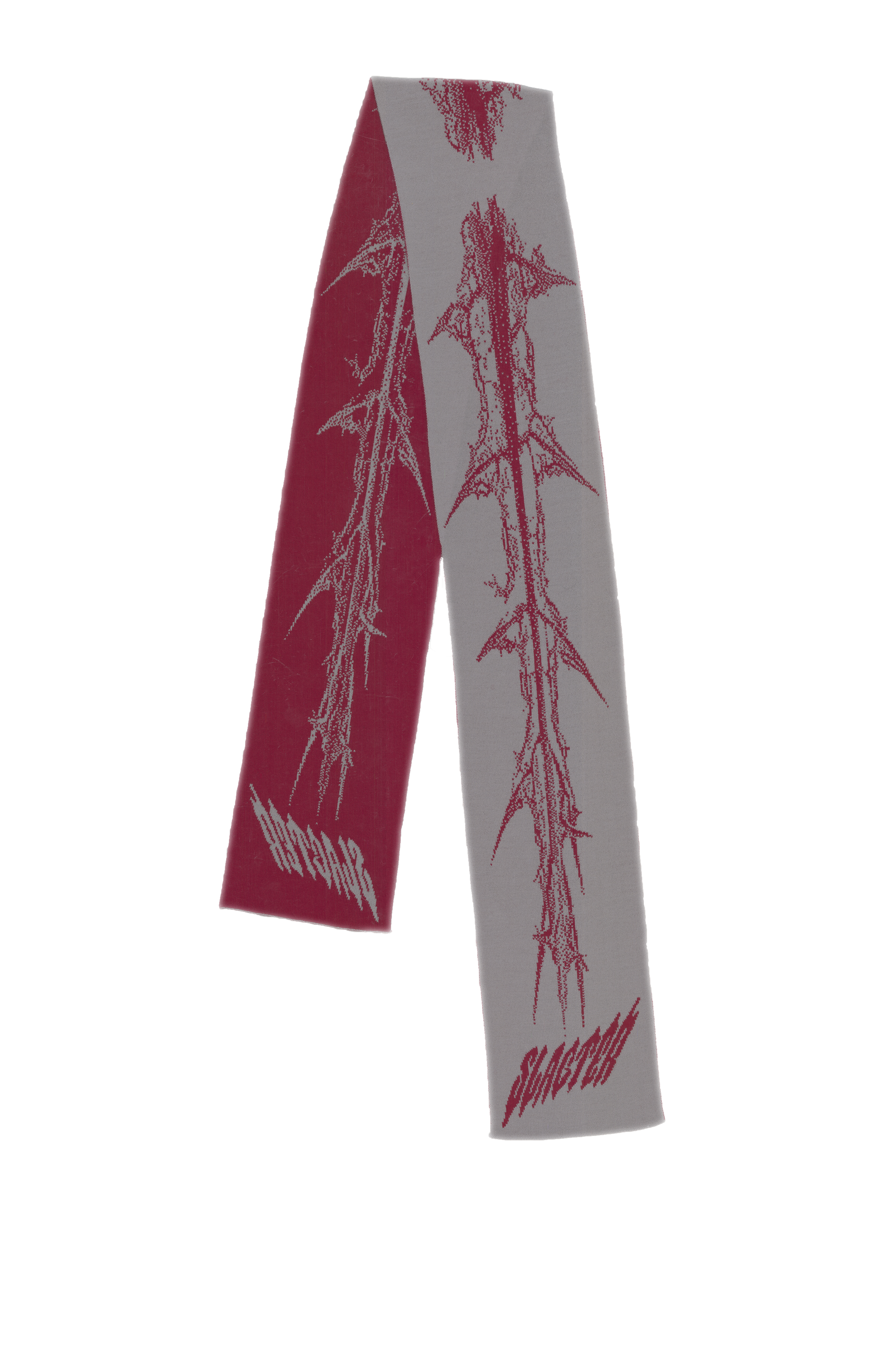 Red Spike scarf